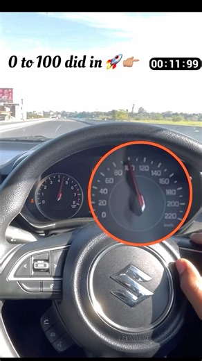 0 to 100 in just 11.99 Second Unbelievable Performance….🚀 #shorts #swift2025 #swift