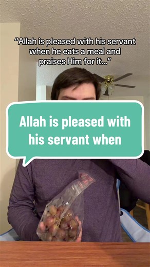 Sometimes we think earning Allah’s pleasure requires huge actions, but even the smallest moments matter. Simply saying Alhamdulillah after eating or drinking is beloved to Allah. Never underestimate simple gratitude — it can carry immense weight with Him. #Alhamdulillah #GratitudeInIslam #SimpleDeeds #IslamicReminder #DailySunnah