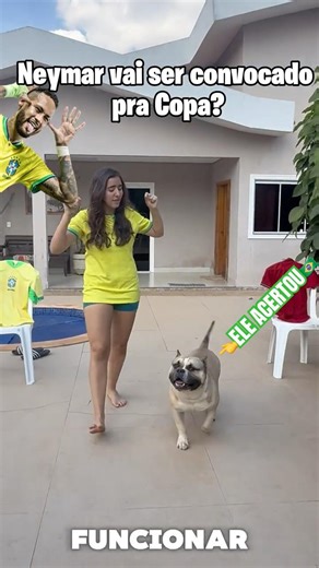 NEYMAR VAI PRA COPA?🇧🇷 MEU CACHORRO PREVIU A CONVOCAÇÃO⚽️☠️
