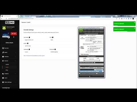 Live365 Encoder Connection