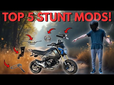 These 5 Mods Made My Honda Grom a Stunt Beast!