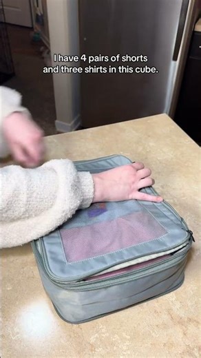 Adventure seekers pack more with compression cubes ✈️