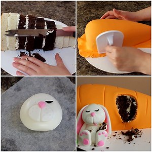 198K views · 838 reactions | Easter bunny carrot cake ... Looks so yummy  | MetDaan | Facebook