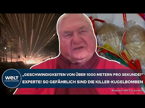 SILVESTER: Bullet bombs! Incredible destructive power! How dangerous the killer firecrackers are