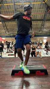 1.8K views · 59 reactions | Step Aerobics Workout Routine Host of the event | Fitblack-ZN citizens Location | Embalenhle, Mpumalanga Instructor teaching | Pule Projects How to JOIN! visit https://saaerobics.co.za | South African Aerobics | Facebook