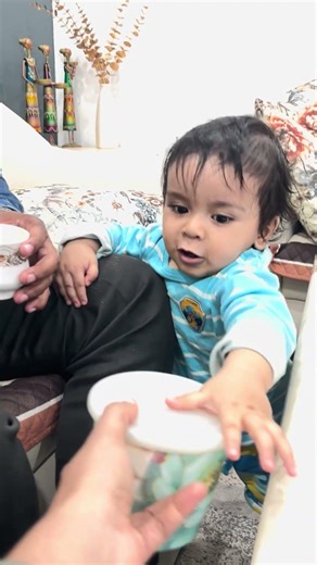 Baby mode ON, Papa duty ON 😂❤️