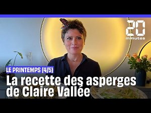 Claire Vallée réenchante le printemps (4/5: les asperges cuites et crues)