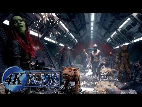 Guardians vs. High Evolutionary's Army Hallway Fight Scene [No BGM] | Guardians of the Galaxy Vol. 3