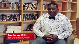 Congratulations to Coon Rapids High School senior Frendarious Willis, who was honored this week by Youth Frontiers, a local non-profit group that partners with schools to build positive communities where students thrive socially, emotionally and academically. Frendarious received Youth Frontiers' Character Award along with a $5,000 scholarship. Check out the video created by Youth Frontiers highlighting all the accomplishments of this year's winner! | CTN Coon Rapids