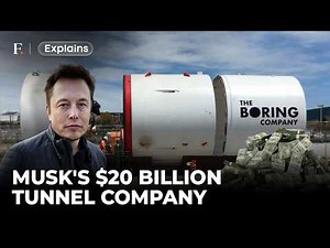 Why Investors Are Valuing Elon Musk's Tunnel Startup At $20 Billion | FP Explains
