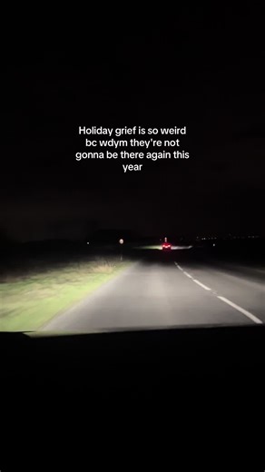 Holiday grief is so weird bc wdym they're not gonna be there again this year #loss #grief #holidays #copingwithgrief #healingjourney
