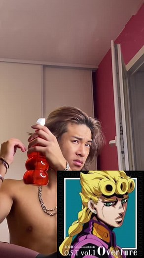 giorno giovanna hairstyle #fyp #jojosbizarreadventure #jojo #giornogiovanna #hair #hairstyle #fypシ #pourtoi