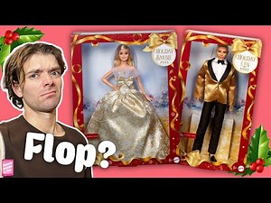 2025 Holiday Barbie unboxing doll review!