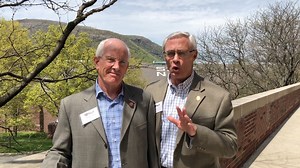 Sink Navy! LTG (R) Jeff Sorenson ‘73 and COL (R) Pat Kane ’73 took the #AllAcademyChallenge, now we need YOU to take the 2019 Challenge between now and June 3 to help continue these incredible #MarginOfExcellence opportunities for the Corps of Cadets! #ProudandFree73 Donate here: http://bit.ly/AAC-19-WPAOG | West Point Association of Graduates