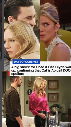 🔓 UNLOCK THE SECRET: https://hubnews.vi.money/a-big-shock-for-chad-cat-clyde-wakes-up-confirming-that-cat-is-abigail-dool-spoilers/ #daysofourlives #Dools #DOOL | DOOLs News