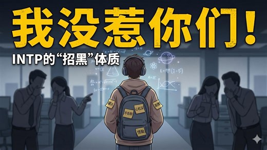 INTP血泪史：为什么你不争不抢，却总是招小人？