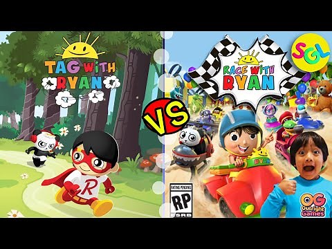 🏁 Tag with Ryan VS Race with Ryan Gameplay | Red Titan vs Dark Titan (Combo Panda) Racing Game SGL