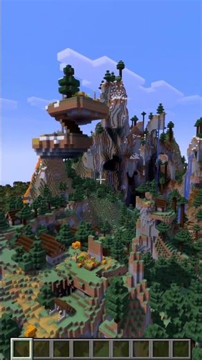 This Minecraft Seed Has Floating Islands Above Spawn!