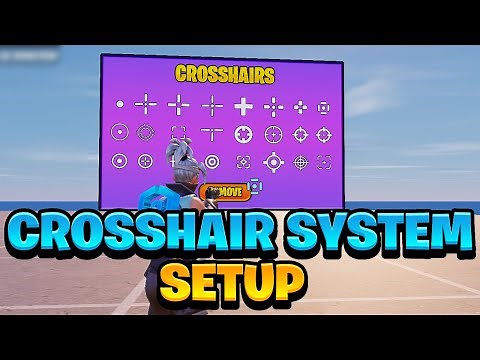 ADVANCED CROSSHAIR SYSTEM SETUP in Fortnite Creative! (UEFN)