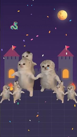 TOTAL KITTEN PARTY in a CASTLE 🎉😹