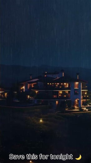 Sleep Instantly 🌧️ Rainy Forest Cabin & Tin Roof Thunder (4K)