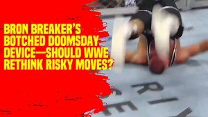 Bron Breaker’s botched Doomsday Device—should WWE rethink risky moves #WWE #BronBreaker #SafetyFirst