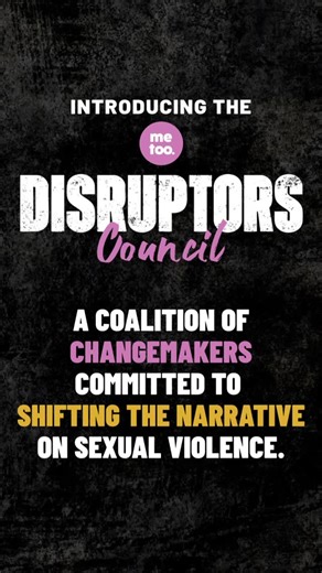 me too. International on Instagram: "What started as a moment became a movement — one that changed the way the world sees survivors.⁠ Eight years later, we’re entering a new chapter: bold, collective, and unapologetically disruptive.⁠ ⁠ Welcome to the era of the Disruptors Council.⁠ ⁠ Visit the link in our bio to learn more about this new chapter, and the #Roadto10 years of #metoo in 2027. ⁠ ⁠ #metoo #DisruptorsCouncil #SurvivorJustice"