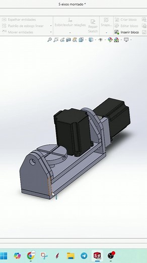 Bora de 5 eixos agora 😅 #routercnc #cncrouter #cnccaseira #cnc