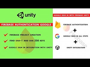 Unity Sign-in Authentication with Google Firebase 2024