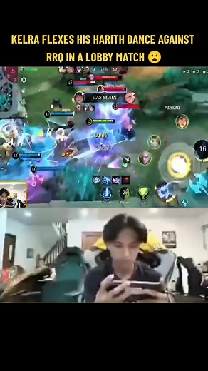454K views · 2.6K reactions | Kelra flexes his Harith dance against RRQ in a lobby match! #MobileLegendsBangBang #MLBB #mobilelegends | E-Highlights | Facebook