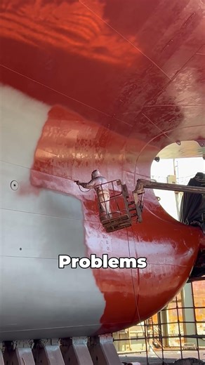 Why is the underside of ships painted red?