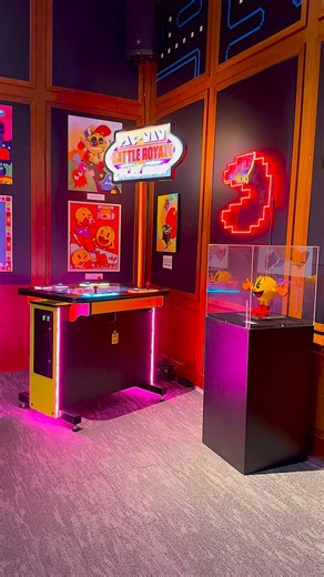 45 years of PAC-MAN at the Paley Museum 🎮🍒 This playful exhibit drops you straight into the maze that changed gaming forever! Since 1980, PAC-MAN has been chomping dots and stealing hearts — and now you can explore his full journey from arcade icon to pop culture legend. 🍒Play classic arcade cabinets (no quarters needed!) 🍒Walk through a colorful timeline of PAC-MAN history 🍒Peek at original game design pages 🍒and so much more! Plus, don’t miss the rare throwback treasures on display — fro
