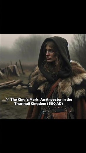 ⚔️ The King's Mark: An Ancestor in the Thuringii Kingdom (500 AD)