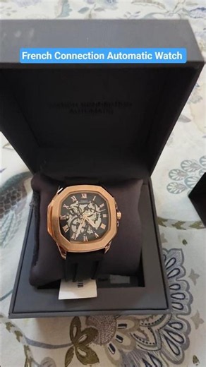 French Connection Automatic Watch from Flipkart at 2499 only #wristwatch #automaticwatch #ytshorts
