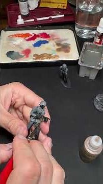 Painting Plastic Army Men, Airfix German WW2 infantry