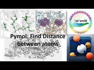 How to find distance in Pymol