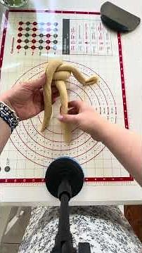 How to Braid a 4 Strand Challah Bread