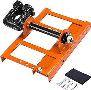 Chainsaw Mill Guide,Portable Steel Saw Mill Lumber Cutting Guide, Accessories for Cutting Wood for Lumbermakers,Orange