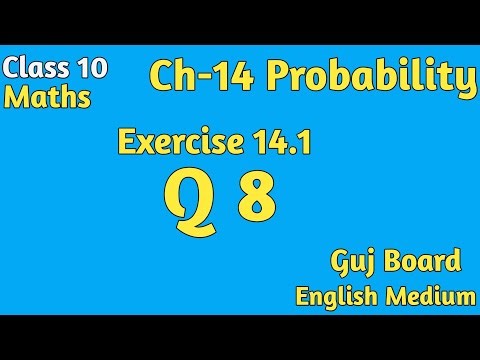 Class 10 Maths Ch-14 Ex-14.1 Q8