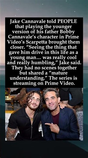 Jake Cannavale on Playing Younger Version of Dad Bobby Cannavale’s Character in Scarpetta