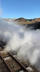 Blue skies and steam! 🚂 😍 | Ravenglass & Eskdale Railway Co.Ltd