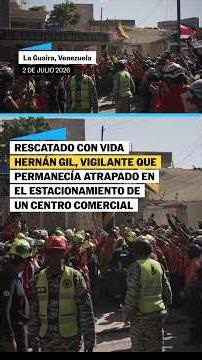 HERNÁN GIL es rescatado CON VIDA de los escombros a UNA SEMANA del DOBLE SISMO #shorts