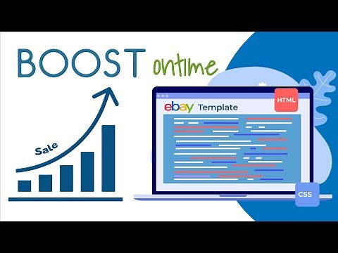 How to Create Best eBay Description Template on BoostOnTime & Apply it to eBay Listing - No Coding
