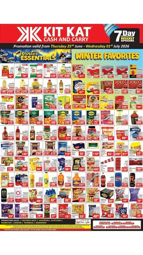 KIT KAT Cash & Carry Specials 25/06 - 01/07