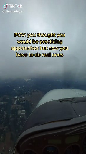When it’s not practice approaches anymore #instrumentflying #ifr #cfi #studentpilot
