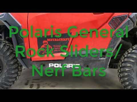 Polaris General Rock Sliders / Nerf Bars