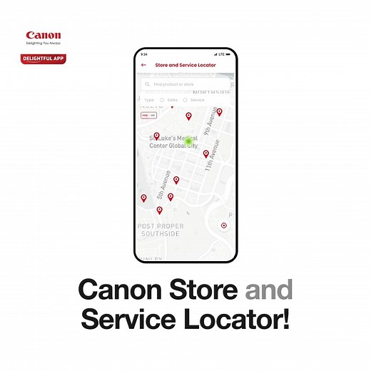Did you know that aside from the exciting rewardx offers of the Canon PH Delightful app, one of the new features of this program is the CANON STORE AND SERVICE LOCATOR! Through these features, you can easily look for the Canon Stores and Service Locations near you making your Canon journey from purchase to service concerns smooth and easy! #TeamCanonPH | Canon Philippines