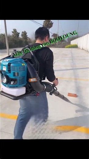 Máy Thổi Lá Giúp Dọn Sân Vườn Trong 5 Phút