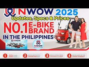 Nwow Ebike Updates Prices Specs 2 3 4 Wheels Philippines 2025 | What You Must Know