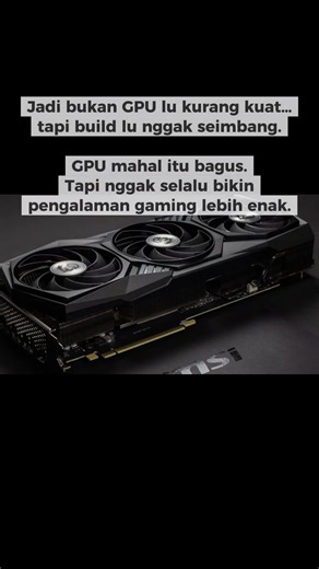 GPU Mahal Itu Overrated? (Banyak yang Nggak Sadar) #shorts